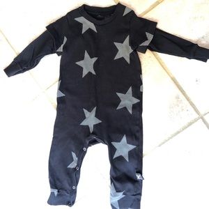 Nununu Long Sleeve Star Romper